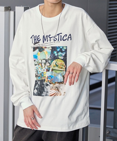 Admiral 半袖 Tシャツ Sサイズ グラデーションデザイン アートグラフィックデザインオーバーサイズ半袖Tシャツ MONO