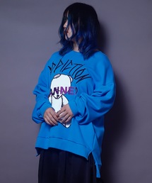 AFYF | AFYF CREW SWEAT/ビッグシルエット クルーネックスウェット/ベア(スウェット)