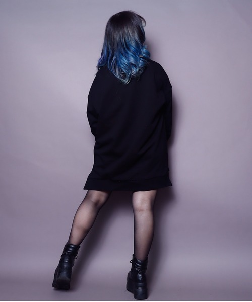 AFYF（エーエフワイエフ）の「AFYF CREW SWEAT/ビッグシルエット クルーネックスウェット/ベア（スウェット・レディース・ブラック系その他/グリーン系その他/ブルー系その他/ブラック系その他2・FREE）」の19枚目の写真