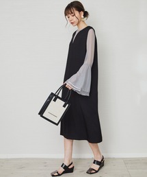 JETSET SOLO PLUS （ジェットセットソロプラス）の「チュールトップス×ジャンスカセットアップ（ワンピース）」