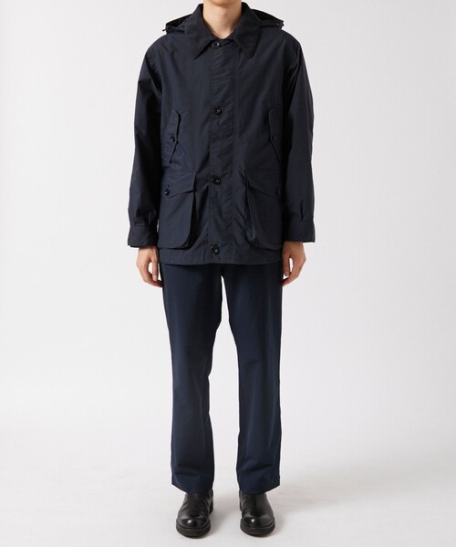THE PERMANENT EYE(ザパーマネントアイ)の「【nanamica / ナナミカ】2L PERTEX UNLIMITED Field Jacket(ブルゾン・メンズ・ダークグリーン/ダークネイビー・M/L)」の3枚目の写真