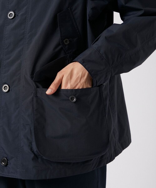 THE PERMANENT EYE(ザパーマネントアイ)の「【nanamica / ナナミカ】2L PERTEX UNLIMITED Field Jacket(ブルゾン・メンズ・ダークグリーン/ダークネイビー・M/L)」の12枚目の写真