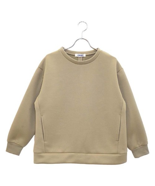 バックファスナーアクセントダンボールニットプルオーバー(その他トップス)|aunt lily(アントリリー) バックファスナーアクセントダンボールニットプルオーバー(その他トップス)|aunt lily(アントリリー)