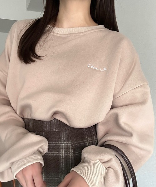 Cham.（チャム）の「チェック柄ミニスカート（スカート・レディース・ダークブラウン/ブラウン・F）」の5枚目の写真