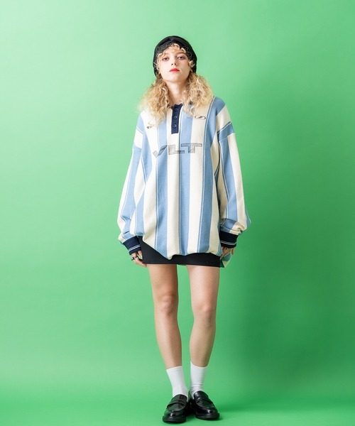 セール】an meets zakka ストレッチコットンリブクロスターバンヘア