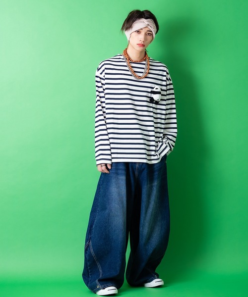 セール】an meets zakka ストレッチコットンリブクロスターバンヘア