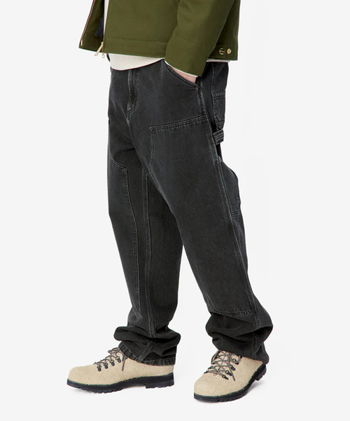 Carhartt WIP(カーハートダブリューアイピー)の「【CARHARTT WIP / カーハート ダブリューアイピー】DOUBLE KNEE PANT(デニムパンツ・メンズ・ブラック・30/32)」の3枚目の写真