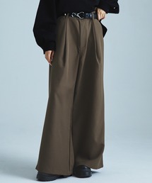 SOCCE（ソーシー）の「ワイドドレープ袴スラックス（スラックス・メンズ）」