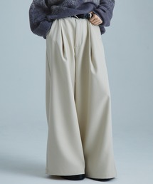SOCCE | ワイドドレープ袴スラックス(スラックス)