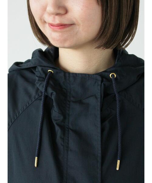 Lugnoncure(ルノンキュール)の「【撥水/花粉防止】マウンテンパーカ(ノーカラージャケット・レディース・ネイビー/カーキ/ベージュ・F)」の19枚目の写真