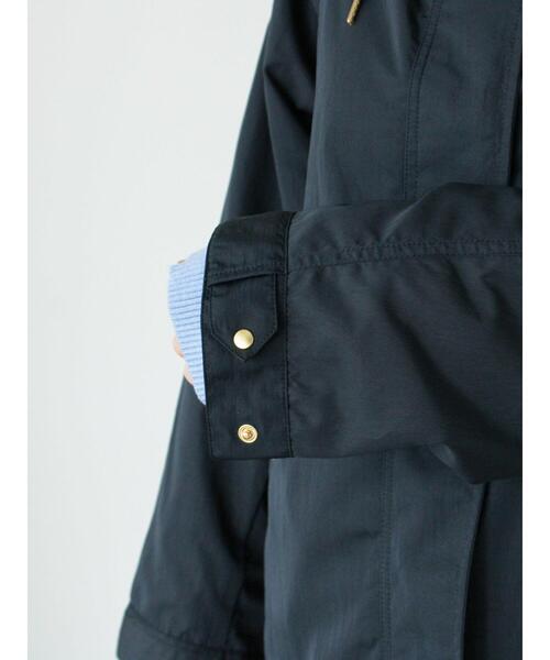 Lugnoncure(ルノンキュール)の「【撥水/花粉防止】マウンテンパーカ(ノーカラージャケット・レディース・ネイビー/カーキ/ベージュ・F)」の20枚目の写真