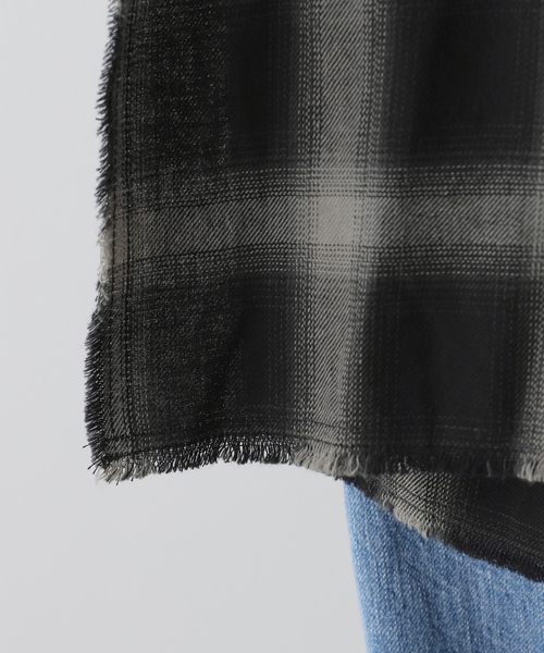 PROVOKE(プロヴォーク)ombrercheck gownガウンコート新品 PROVOKE （プロヴォーク）の「【PROVOKE/プロヴォーク