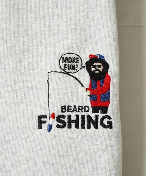 1111clothing(ワンフォークロージング)の「ヘビー裏毛 ワンポイント刺繍 スウェット / Heavyweight one-point embroidery sweatshirt(スウェット・メンズ・B/C/F/E/D/A・L/M)」の22枚目の写真