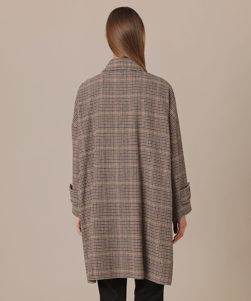 近年♡マッキントッシュロンドン リバーシブル ステンカラーコート チェック 40 近年♡マッキントッシュロンドン リバーシブル ステンカラーコート