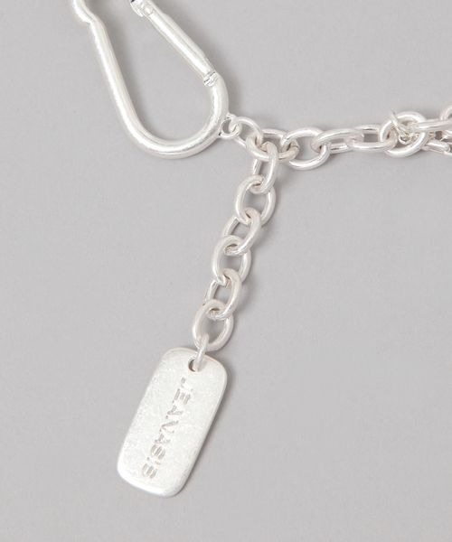 JEANASIS(ジーナシス)の「Yラインパールチェーンネックレス/152494(ネックレス・レディース・シルバー系その他/シルバー・FREE)」の4枚目の写真