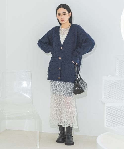 JEANASIS(ジーナシス)の「Yラインパールチェーンネックレス/152494(ネックレス・レディース・シルバー系その他/シルバー・FREE)」の9枚目の写真