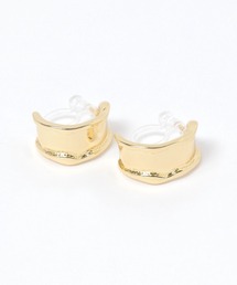 メタルエッジフープノンホールピアス / 153172