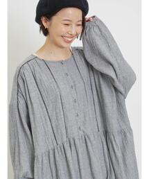 Samansa Mos2 | 【抗菌防臭】柄アソートふんわりチュニック(チュニック)