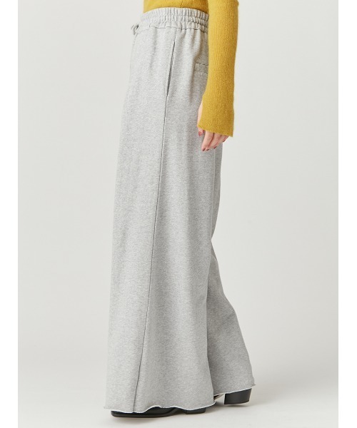 FRAY I.D（フレイアイディー）の「スウェットタックワイドパンツ（スウェットパンツ・レディース・グレー/ブラック・0/1）」の17枚目の写真