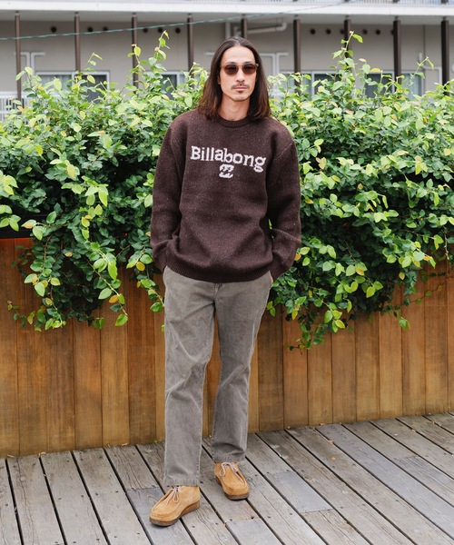 BILLABONG（ビラボン）の「BILLABONG メンズ CREW NECK セーター/ビラボンロゴローゲージクルーネックセーター（ニット/セーター・メンズ・クリーム/グレー/ブラウン・MEDIUM/LARGE/X-LARGE）」の19枚目の写真