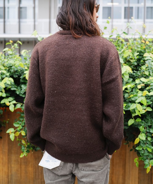 BILLABONG（ビラボン）の「BILLABONG メンズ CREW NECK セーター/ビラボンロゴローゲージクルーネックセーター（ニット/セーター・メンズ・クリーム/グレー/ブラウン・MEDIUM/LARGE/X-LARGE）」の22枚目の写真