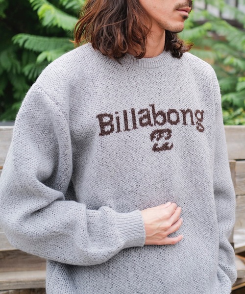 BILLABONG（ビラボン）の「BILLABONG メンズ CREW NECK セーター/ビラボンロゴローゲージクルーネックセーター（ニット/セーター・メンズ・クリーム/グレー/ブラウン・MEDIUM/LARGE/X-LARGE）」の16枚目の写真