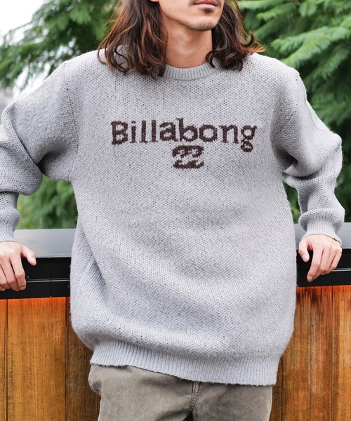 BILLABONG（ビラボン）の「BILLABONG メンズ CREW NECK セーター/ビラボンロゴローゲージクルーネックセーター（ニット/セーター・メンズ・クリーム/グレー/ブラウン・MEDIUM/LARGE/X-LARGE）」の14枚目の写真