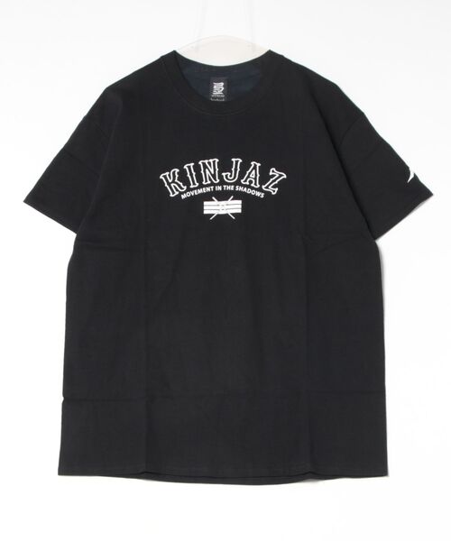 ARCHIVER(アーカイバ)の「【KINJAZ】Graphic T(Tシャツ/カットソー・メンズ・ブラック/ホワイト・MEDIUM/LARGE)」の1枚目の写真