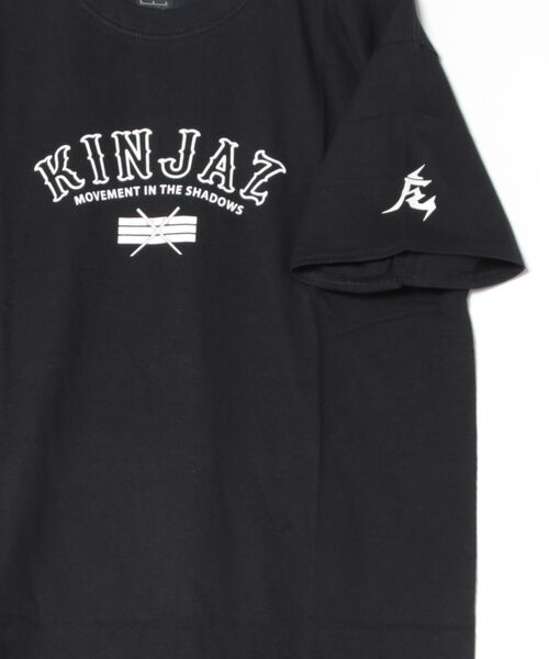 ARCHIVER(アーカイバ)の「【KINJAZ】Graphic T(Tシャツ/カットソー・メンズ・ブラック/ホワイト・MEDIUM/LARGE)」の4枚目の写真