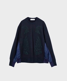 TOGA | 【TOGA PULLA/トーガプルラ】Embroidery sweatshirt(スウェット)