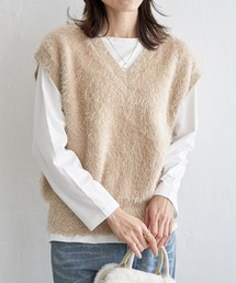 フェザーVネックベスト