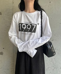 アソートロゴプリントロングTシャツ