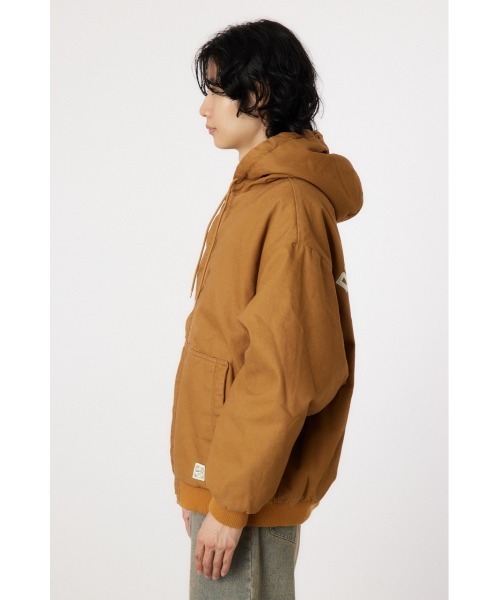 RODEO CROWNS WIDE BOWL（ロデオクラウンズワイドボウル）の「duck hooded ジャケット（ダウンジャケット/コート・メンズ・キャメル/ライトブルー/ブラック・MEDIUM/LARGE）」の20枚目の写真