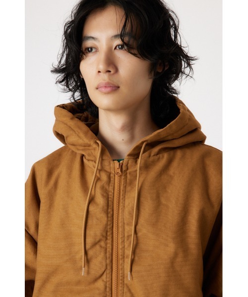 RODEO CROWNS WIDE BOWL（ロデオクラウンズワイドボウル）の「duck hooded ジャケット（ダウンジャケット/コート・メンズ・キャメル/ライトブルー/ブラック・MEDIUM/LARGE）」の22枚目の写真