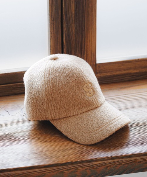 LAKOLE（ラコレ）の「シャギーロゴキャップ / 149958（キャップ・レディース・ベージュ/チャコール/その他1・FREE）」の3枚目の写真