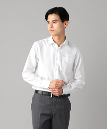 COMME CA MEN | 【超形態安定】市松ドビーレギュラーカラー ドレスシャツ(シャツ/ブラウス)