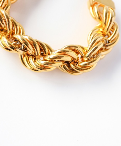 yae（ヤエ）の「【TUWAKRIM】ツイストチェーンブレスレット（ブレスレット・レディース・シルバー/ゴールド・FREE）」の14枚目の写真