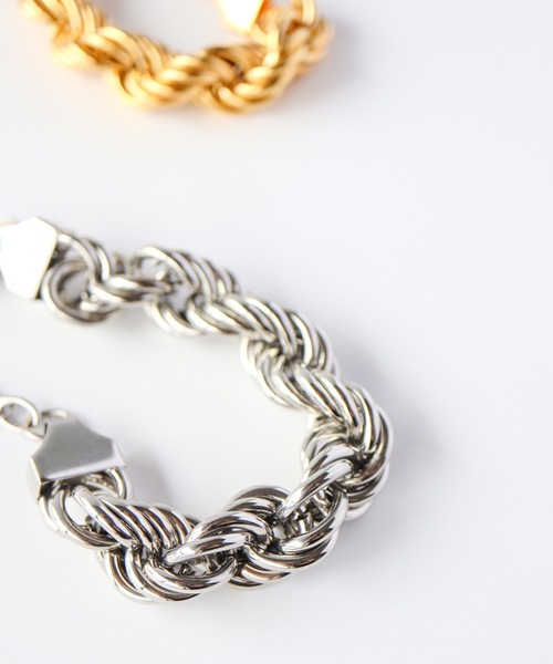 yae（ヤエ）の「【TUWAKRIM】ツイストチェーンブレスレット（ブレスレット・レディース・シルバー/ゴールド・FREE）」の15枚目の写真