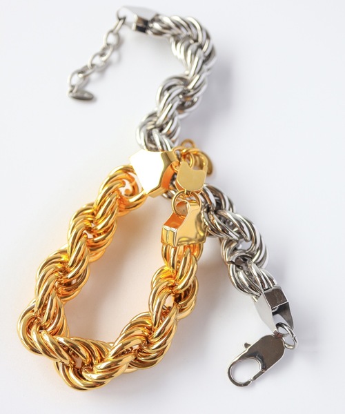 yae（ヤエ）の「【TUWAKRIM】ツイストチェーンブレスレット（ブレスレット・レディース・シルバー/ゴールド・FREE）」の16枚目の写真