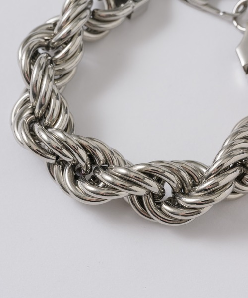 yae（ヤエ）の「【TUWAKRIM】ツイストチェーンブレスレット（ブレスレット・レディース・シルバー/ゴールド・FREE）」の18枚目の写真