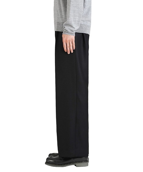 marka（マーカ）の「marka / マーカ : DANISH ARMY TROUSERS - 2/60 WOOL FLANNEL - : M24D-06PT01C[COR]（その他パンツ・メンズ・ブラック・2(M)）」の8枚目の写真