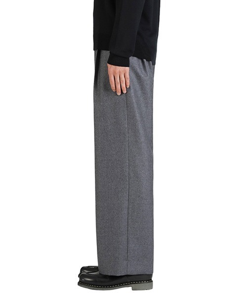 marka（マーカ）の「marka / マーカ : DANISH ARMY TROUSERS - 2/60 WOOL FLANNEL - : M24D-06PT01C[COR]（その他パンツ・メンズ・ブラック・2(M)）」の17枚目の写真