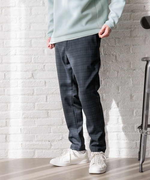 GLOBAL WORK（グローバルワーク）の「スマらくイージーパンツ/147033（スウェットパンツ・メンズ・グレー系9/ブラック/ネイビー系5/チャコール/ネイビー・SMALL/MEDIUM/LARGE/X-LARGE/XX-LARGE/X-SMALL/3XL）」の4枚目の写真