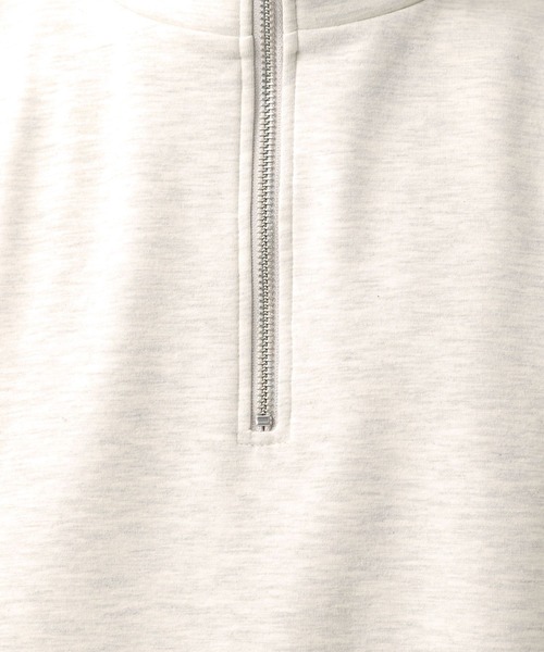 BAYFLOW(ベイフロー)の「スタンドジッププルオーバー(Tシャツ/カットソー・メンズ・オフホワイト/ブラック・MEDIUM/LARGE)」の13枚目の写真