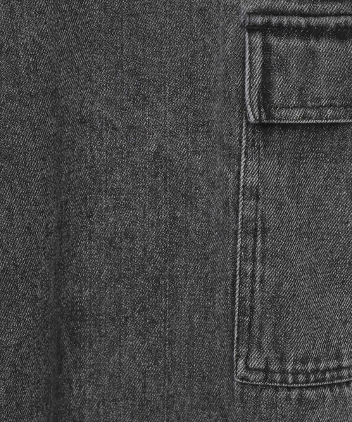 GLOBAL WORK（グローバルワーク）の「サイドZIPデニムカーゴパンツ/286179（カーゴパンツ・キッズ・ブルー/ブラック・130cm/140cm/150cm/160cm）」の3枚目の写真