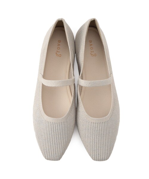 grove（グローブ）の「ニットメリージェーンパンプス（その他シューズ・レディース・ブラック/ベージュ系その他3・L/M/S）」の7枚目の写真