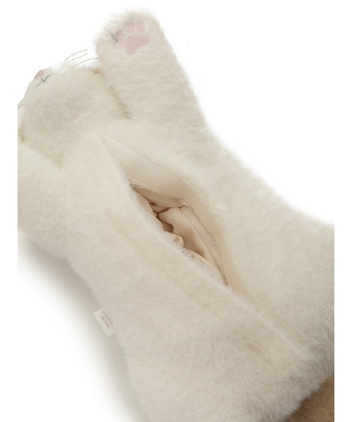 GELATO PIQUE ティッシュボックスカバー ソックス gelato pique（ジェラートピケ）の「CATティッシュケース（収納グッズ