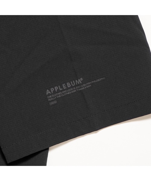 APPLEBUM（アップルバム）の「Phisical Training S/S Shirt（シャツ/ブラウス・メンズ・ネイビー/ライトグリーン/ブラック・MEDIUM/LARGE/X-LARGE）」の6枚目の写真