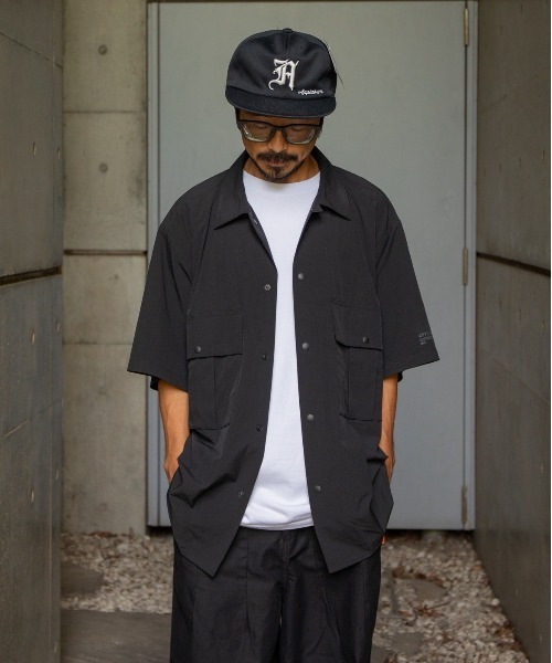 APPLEBUM（アップルバム）の「Phisical Training S/S Shirt（シャツ/ブラウス・メンズ・ネイビー/ライトグリーン/ブラック・MEDIUM/LARGE/X-LARGE）」の20枚目の写真