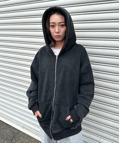 DimMoire ブラック オーバーサイズパーカー 最終値下げ】dimmoire